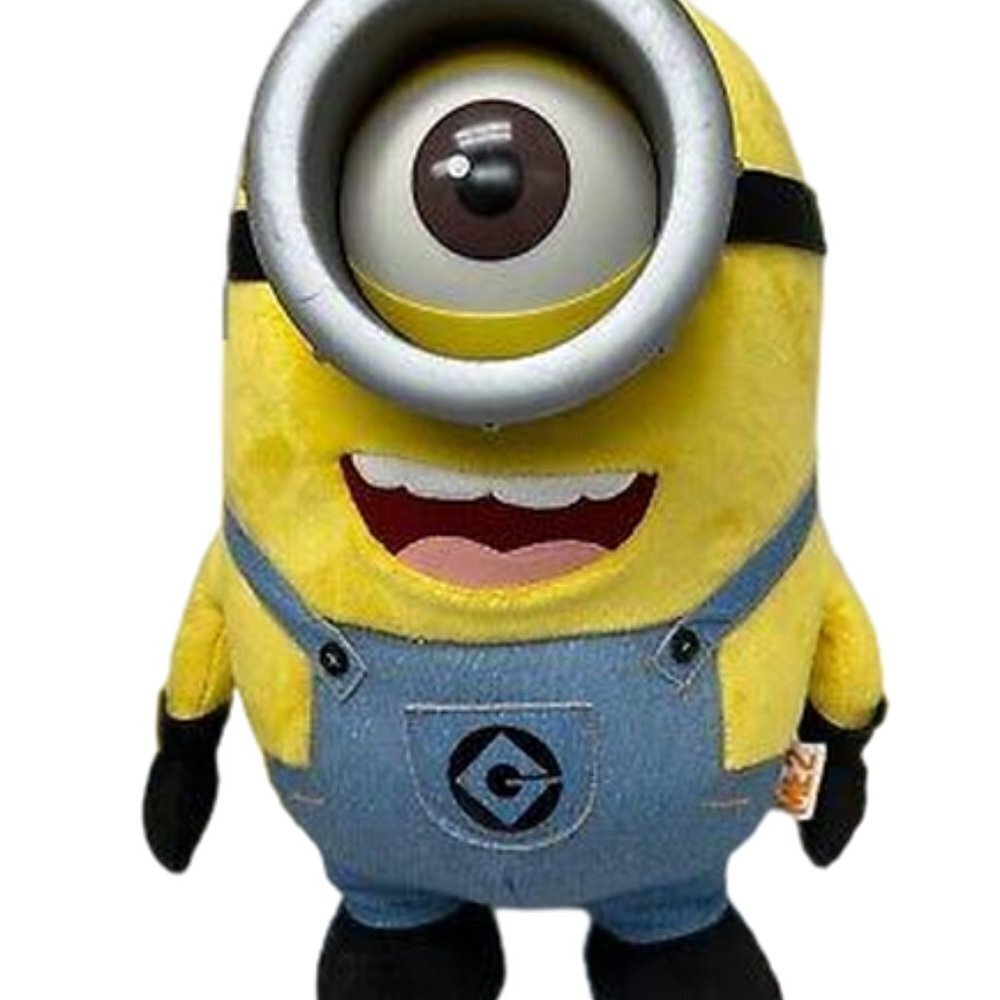 Dispicable Me 3 Stuart Talking Light Up Plush Stuffed Animal Toy Preowned 17"